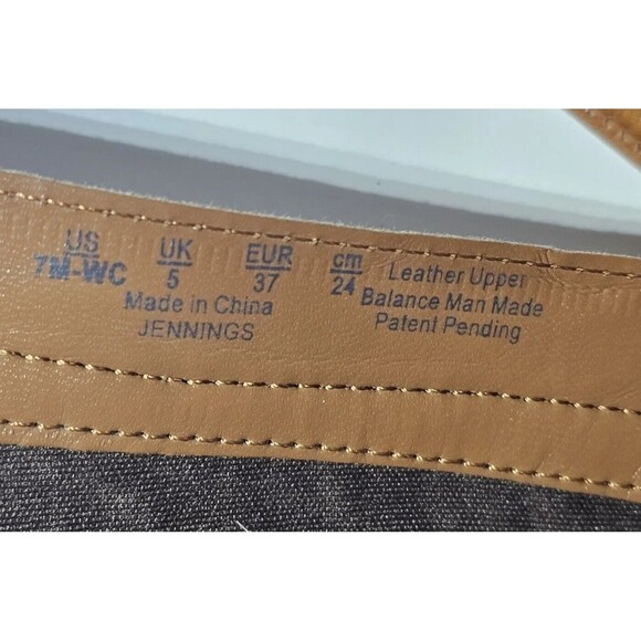 Naturalizer N5 Comfort Boots Wide Calf Knee High Tall Heeled Leather 7M-WC Brown - Picture 10 of 10